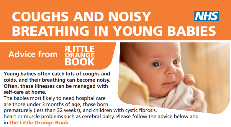 Coughs and Noisy Breathing in Young Babies Latest News
